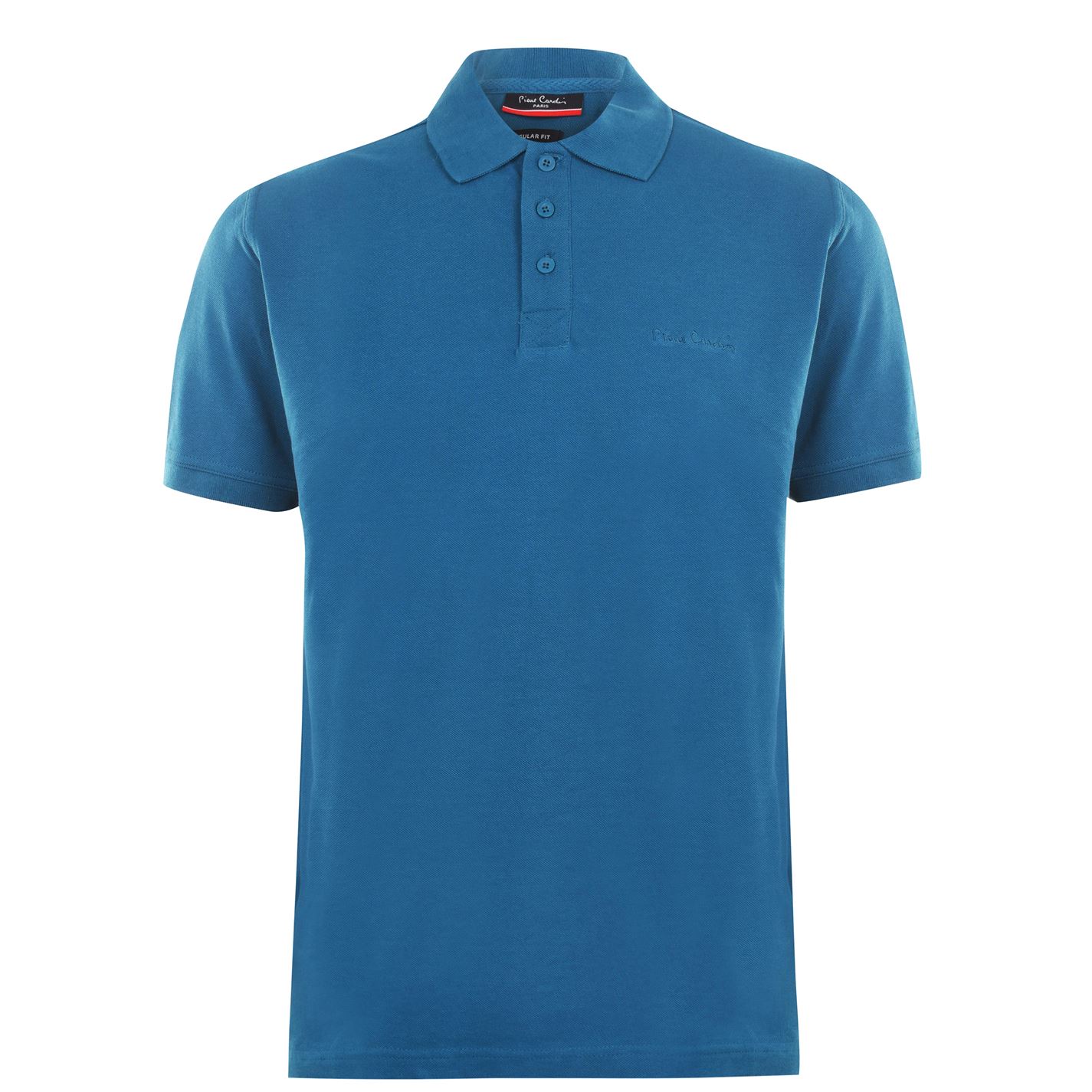 

Поло Pierre Cardin Plain Polo Shirt Mens L Синий