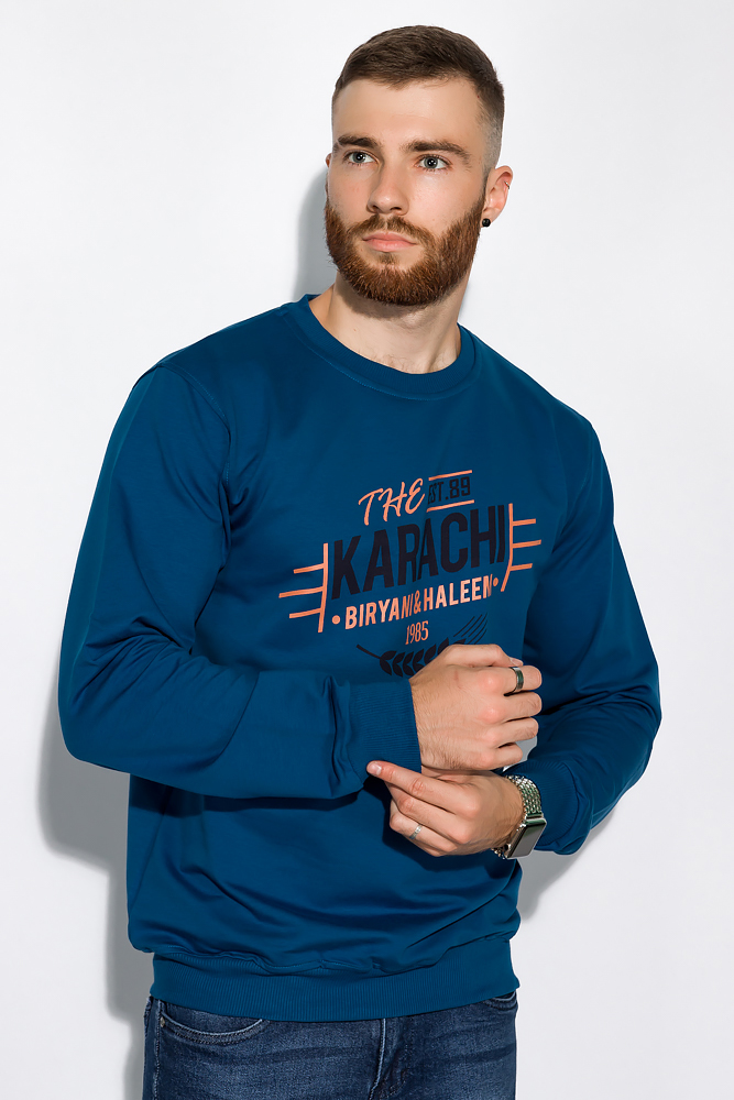 

Свитшот в стиле Casual Time of Style 157P1506 S Синий