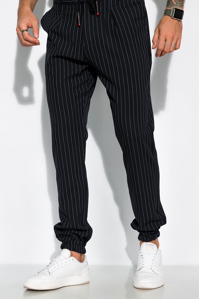 

Брюки в полоску в стиле Casual Time of Style 161P2010 29 Чернильный