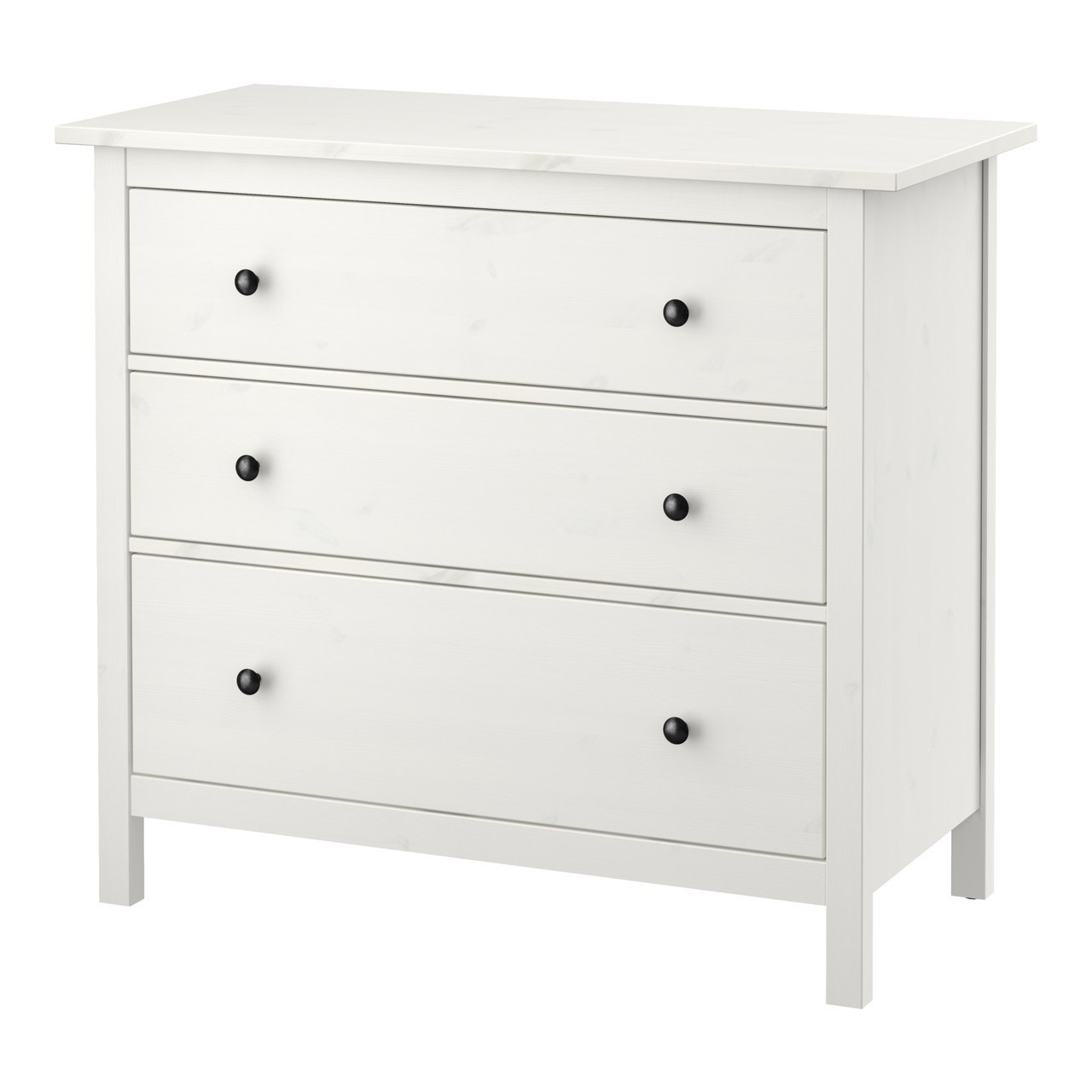 

Комод с 3 ящиками IKEA HEMNES белая морилка (804.247.45)