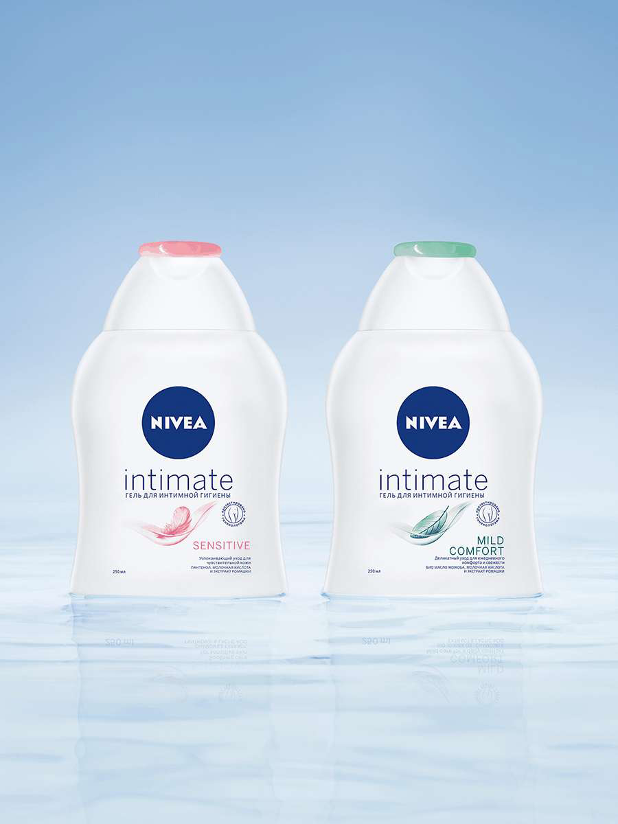 Гель Nivea Intimate Sensitive для интимной гигиены, 250мл