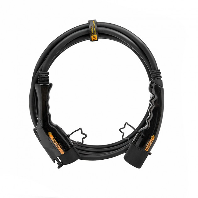 

Зарядный кабель ChargeU Pro 40A Type2 (Mennekes) — Type1 (J1772) (64904)