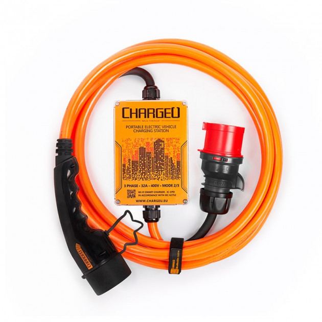 

Зарядная станция ChargeU Multibase Wi Fi 32A Type 2 (Mennekes) 22kW (64898)