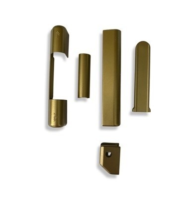 Набор декоративных накладок верхней и нижней петель бронза ROTO ...