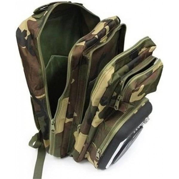 

Рюкзак походный + Bluetooth колонка Mochila, цвет хаки, спортивный дизайн, мощный звук 12 Вт, SL60096