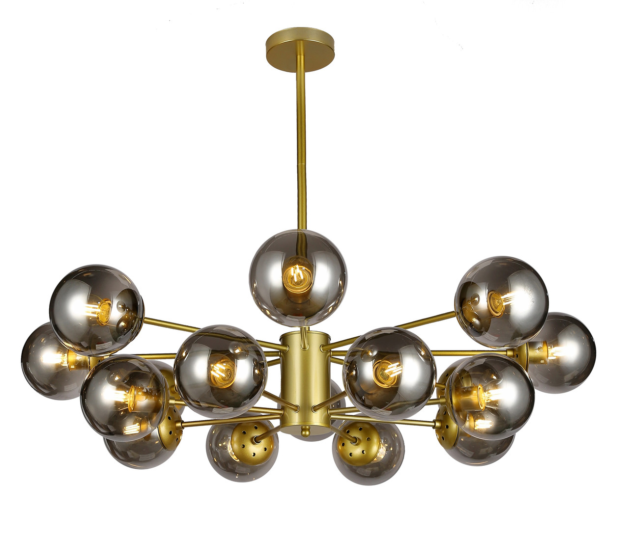 

Люстра Levistella 7526033-16 GD+BK