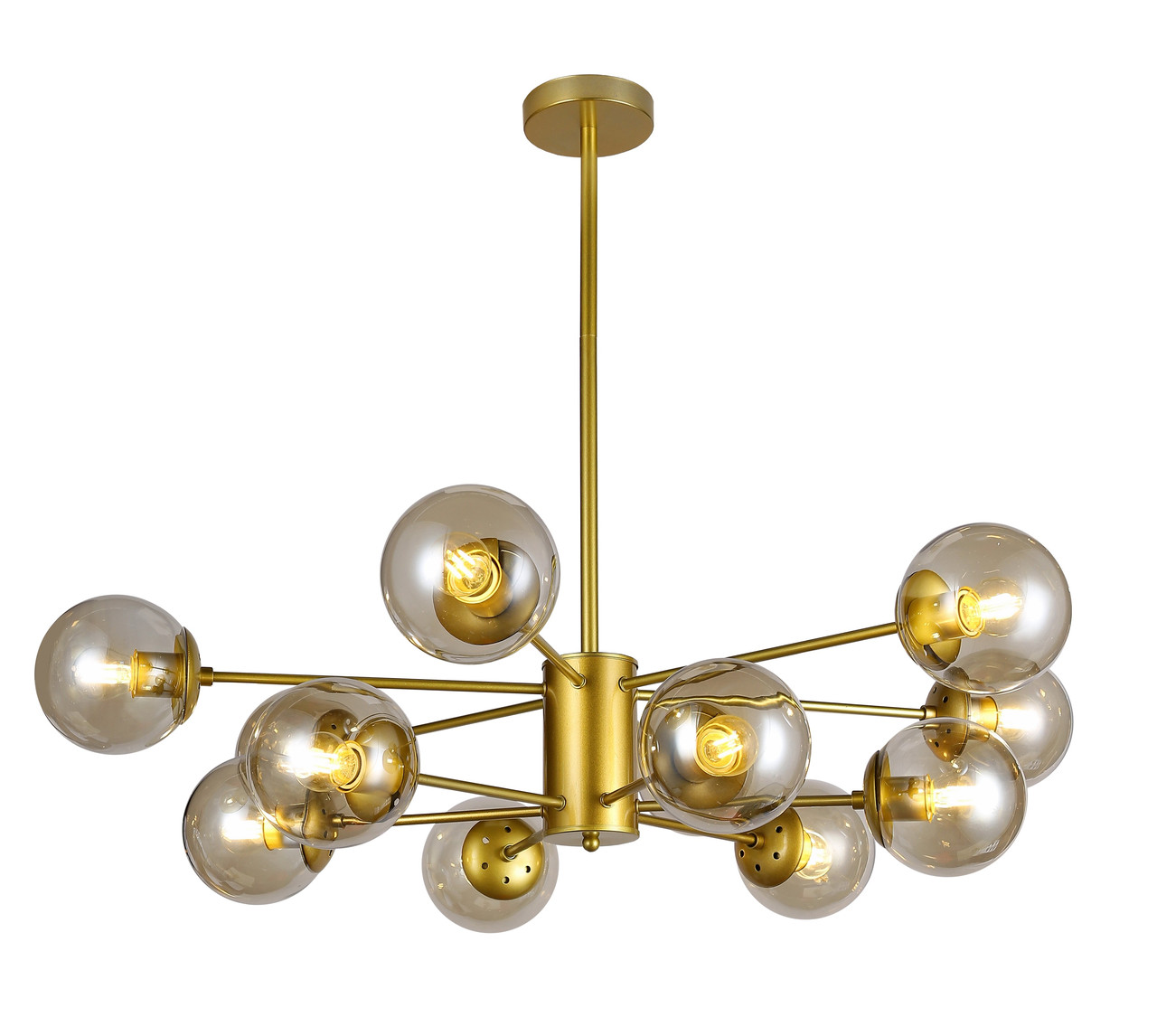 

Люстра Levistella 7526033-12 GD+BR