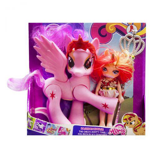 

Набор "Dream Horse: лошадка и кукла-пони" (розовая) LFJ850 (TC118946)