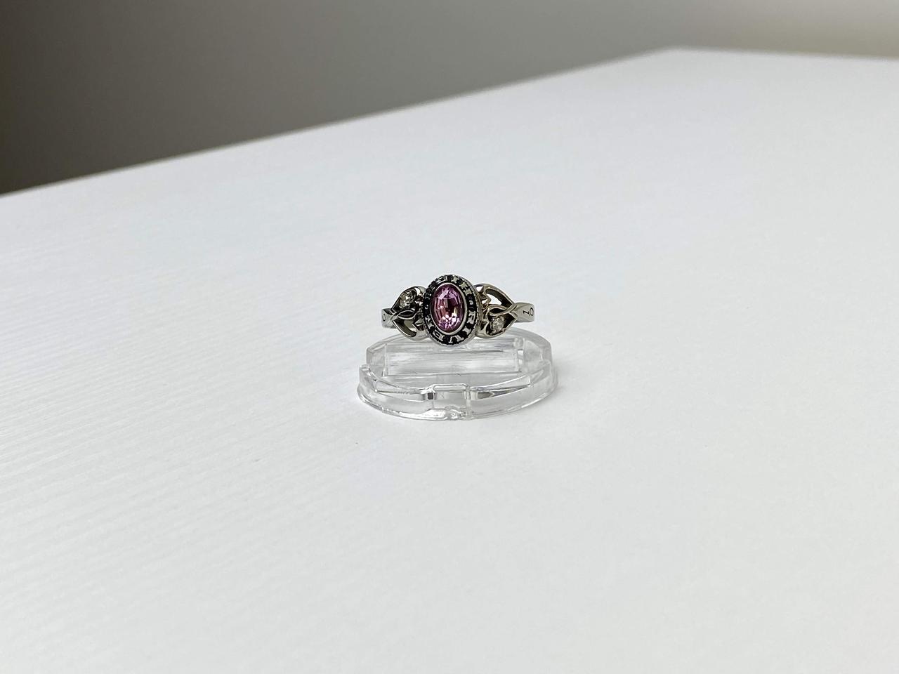 

Кольцо из серебра с Камнями Топаз И Гошенит Нежность 37 Sky Jewelry 19,5