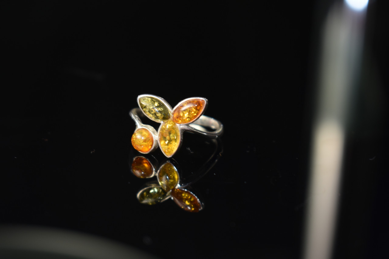 

Кольцо из серебра с Янтарем 789 Sky Jewelry 20 (1359)