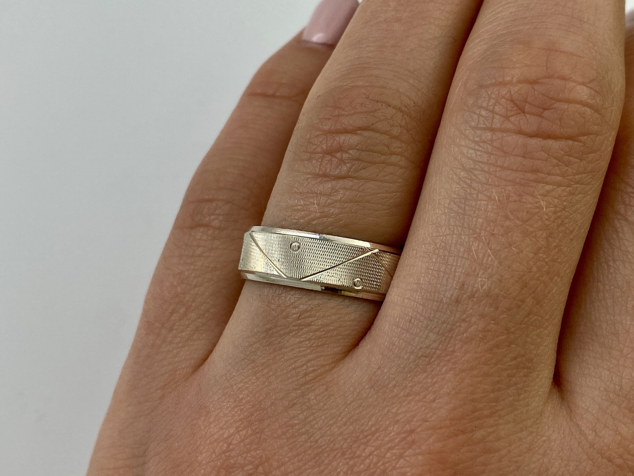 

Серебряное кольцо Классика Sky Jewelry 18