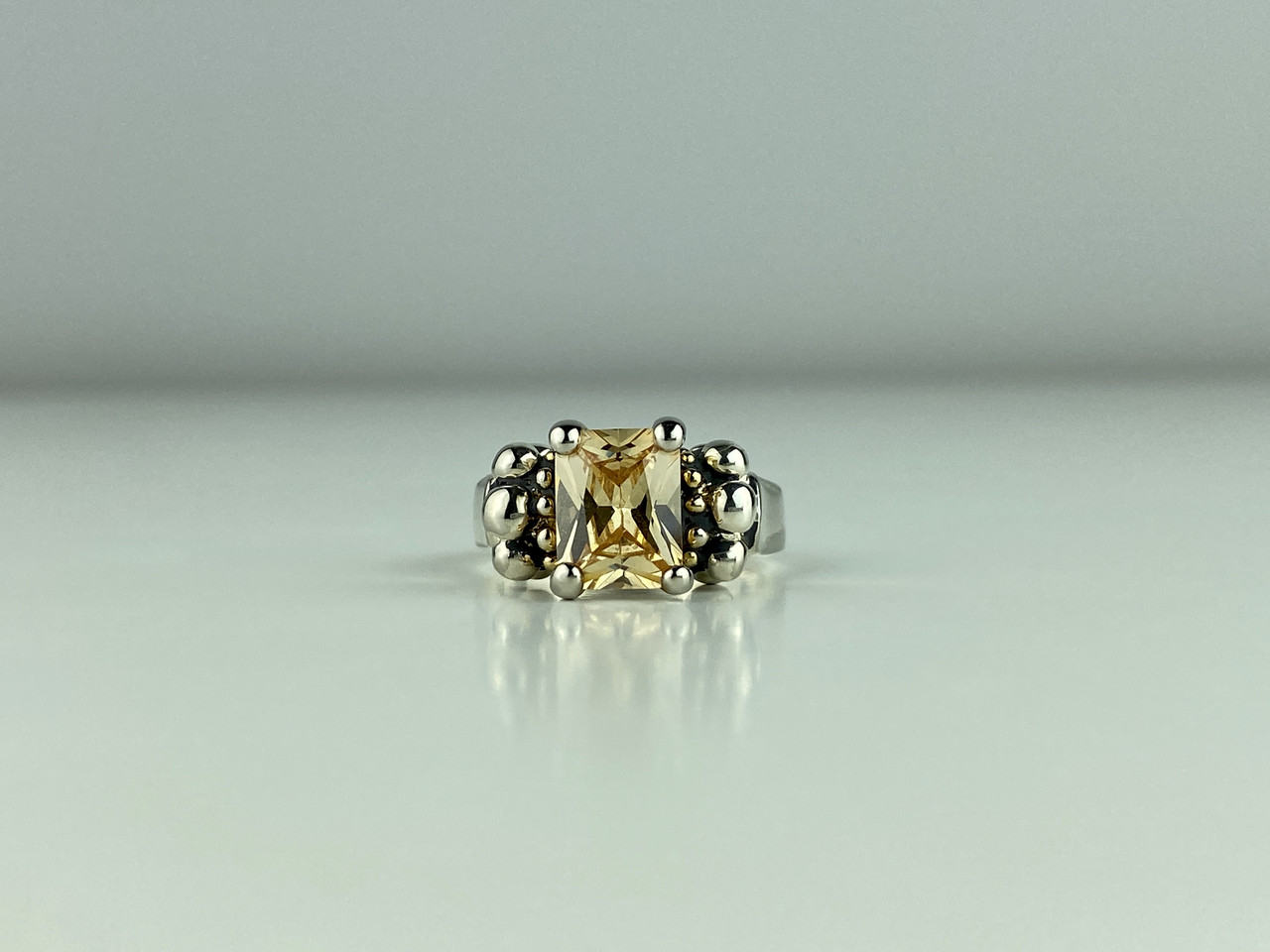 

Кольцо из серебра с Цитрином Фантастика 736 Sky Jewelry 16,5 (р36252)