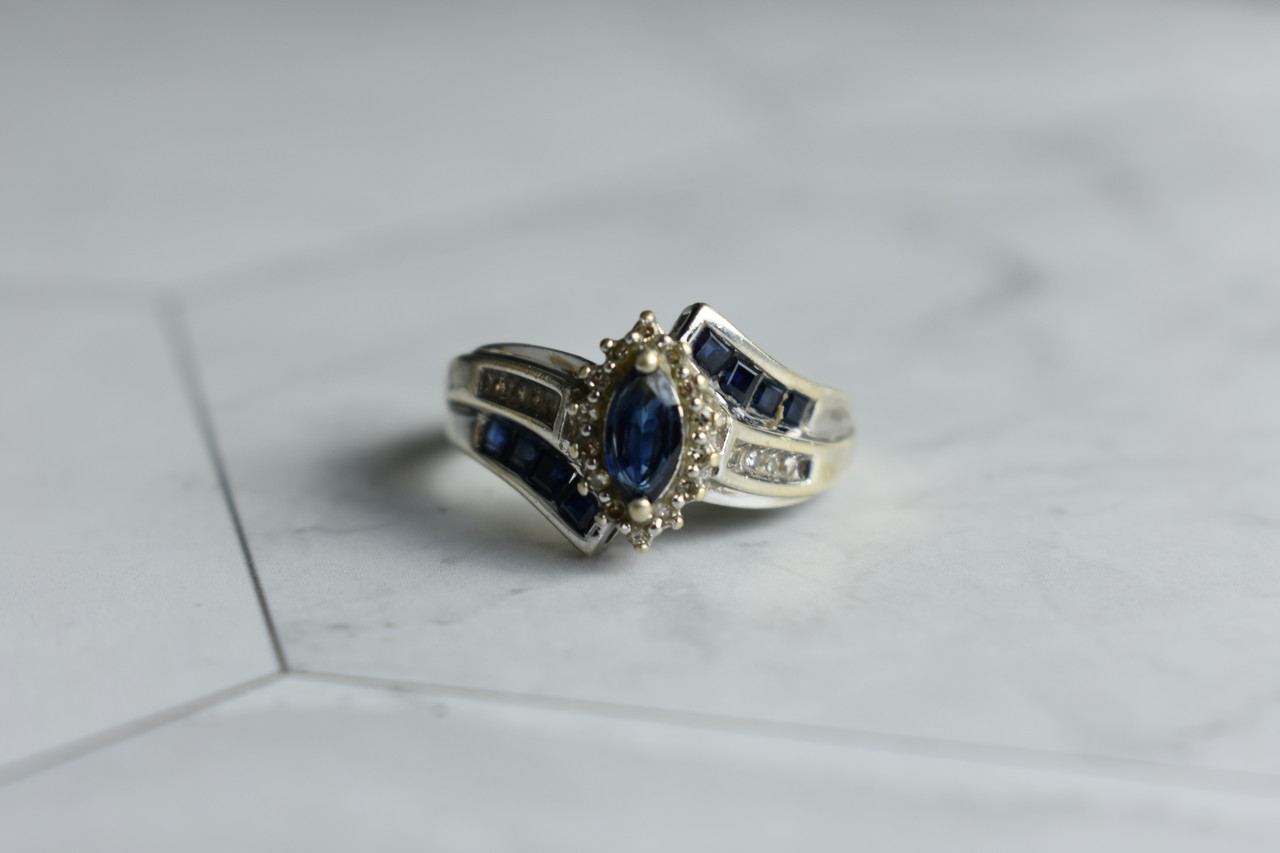 

Серебряное кольцо с Сапфирами Уникальность 2536 Sky Jewelry 17 (102)