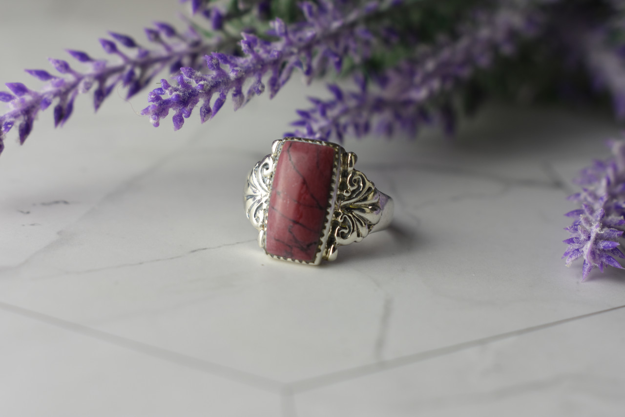 

Кольцо Из Серебра С Яшмой Sky Jewelry 62