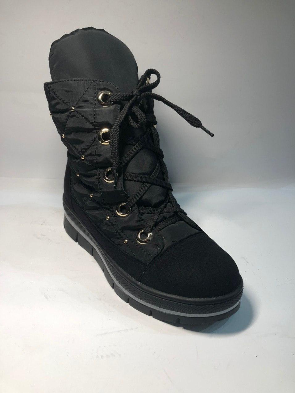 

Ботинки женские дутики Lorbacsa Z1355-6Z1112 40 Черные