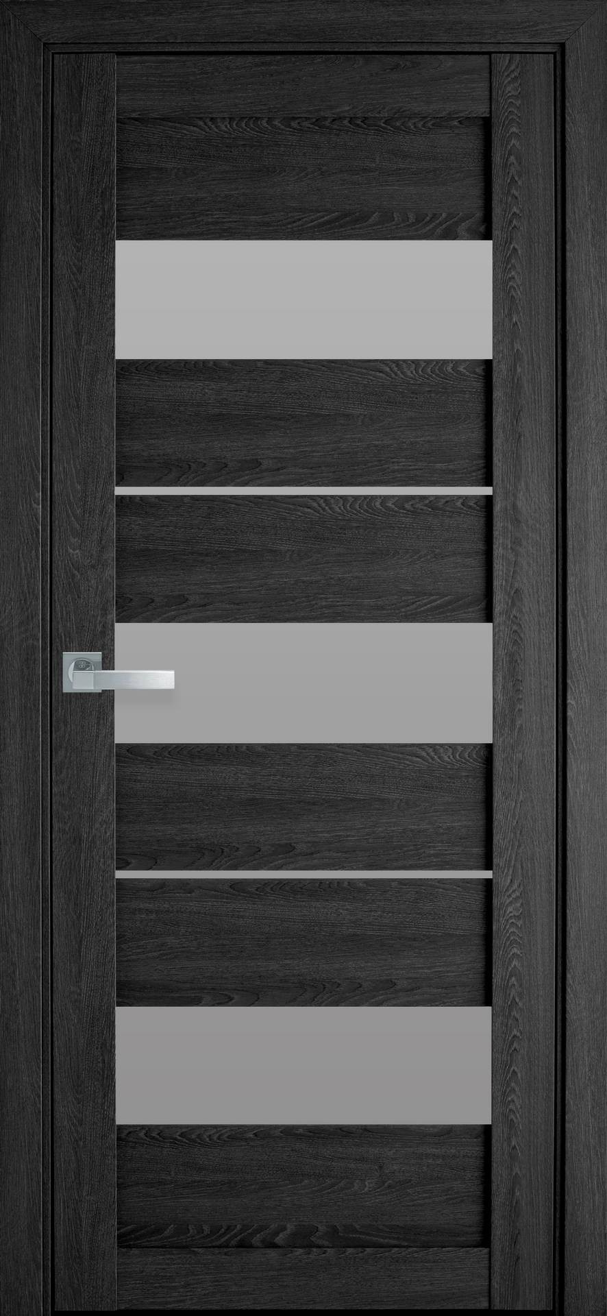 

​Двери межкомнатные Новый Стиль Лилу G Дуб серый ПВХ Ultra стекло сатин 800*2000