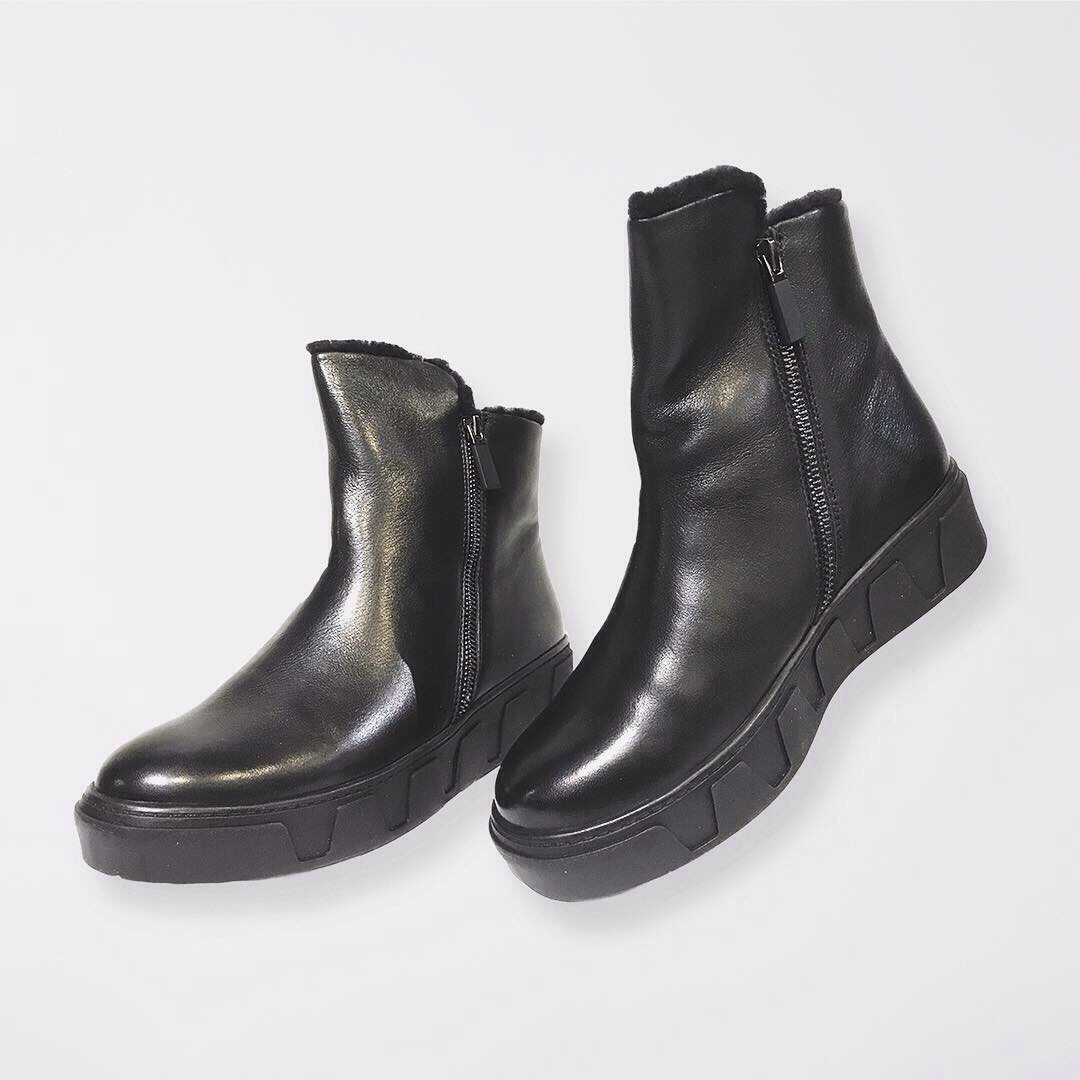 

Ботинки женские зимние AVANTE MODA 709-6 35 Черные