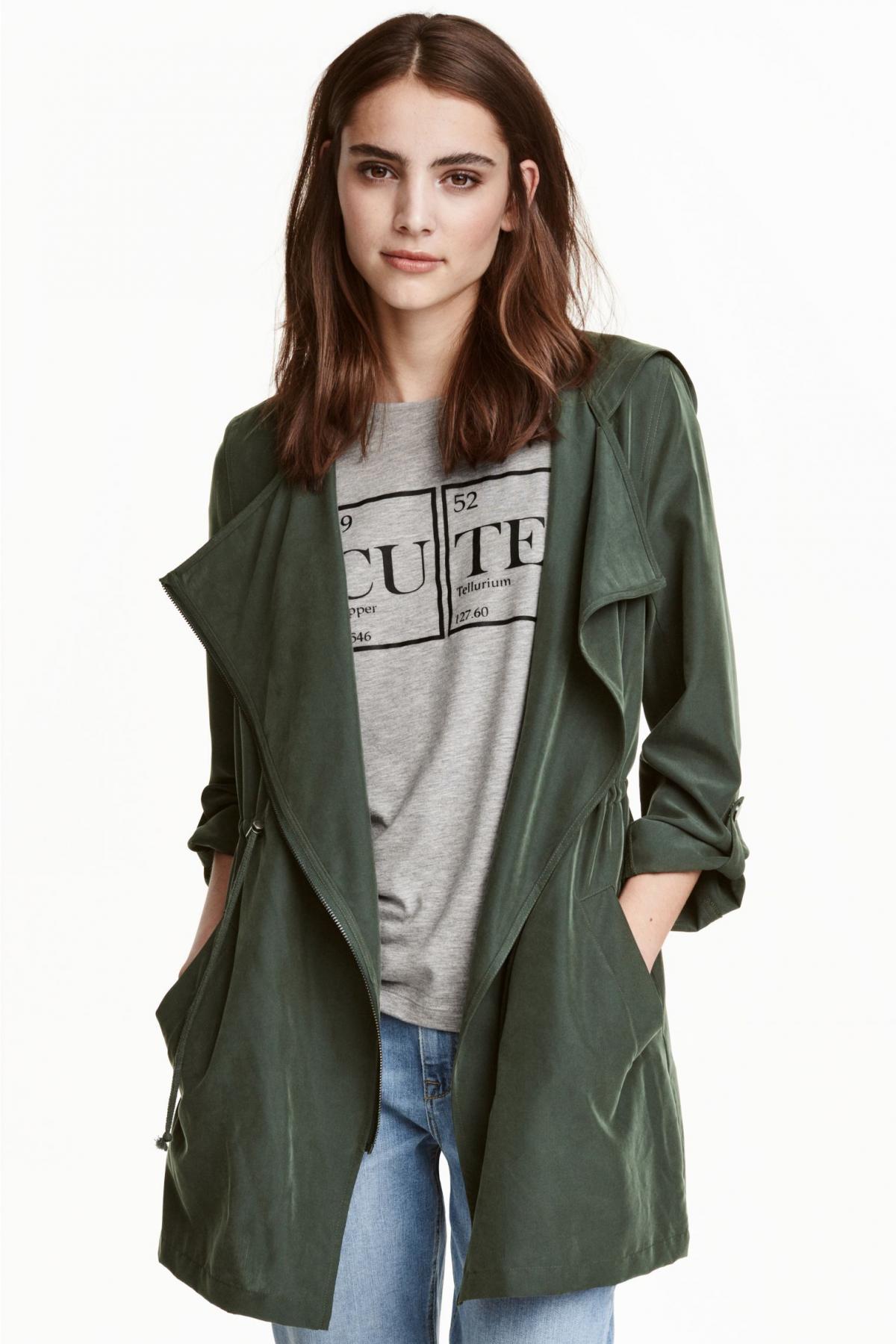 

Парка с капюшоном H&M eur  Зеленая (3596-0354551008, Парка с капюшоном H&M eur 36 Зеленая (3596-0354551008)