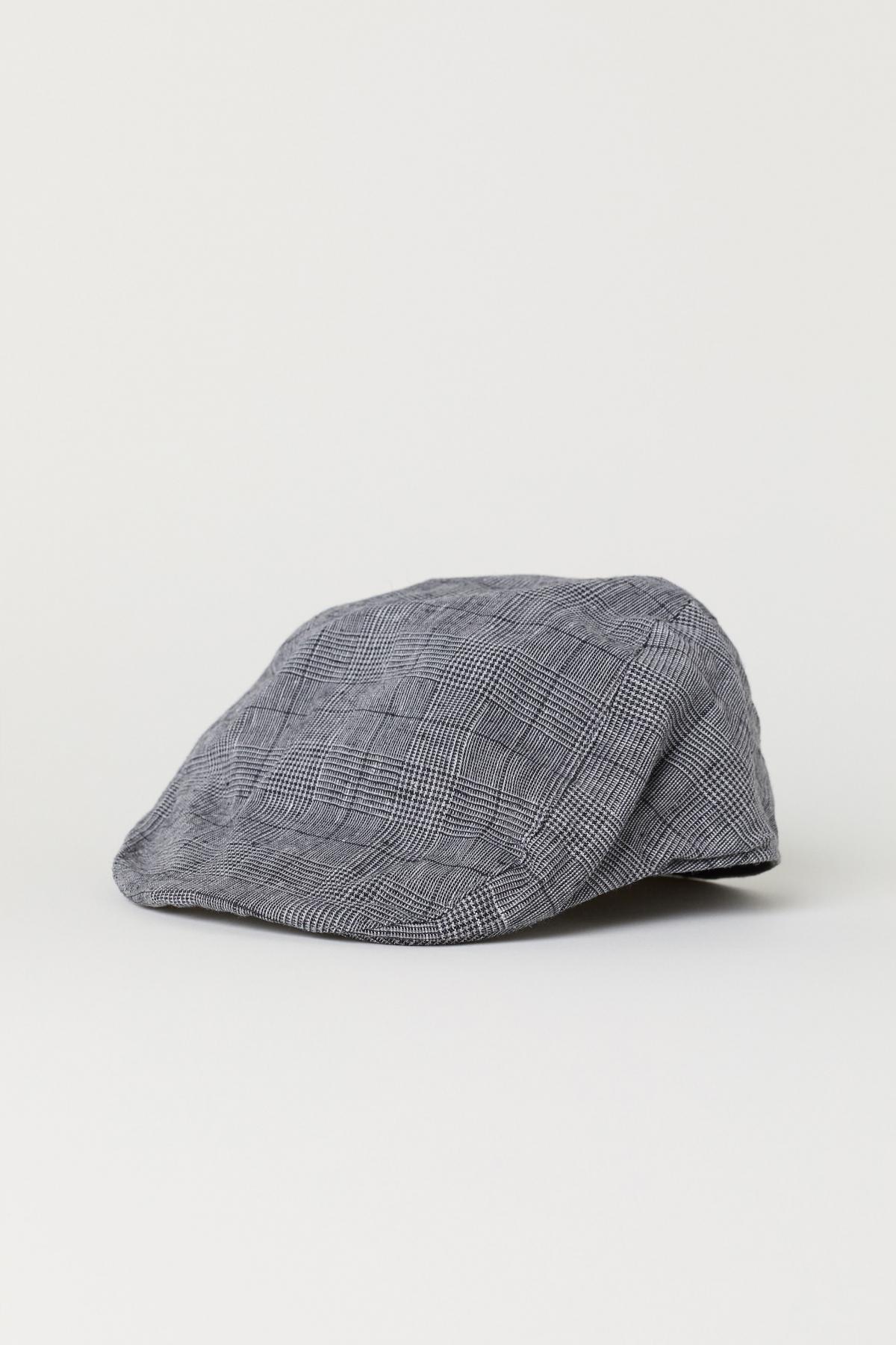

Плоская кепка H&M m (58) Серая (3691-0655046002)