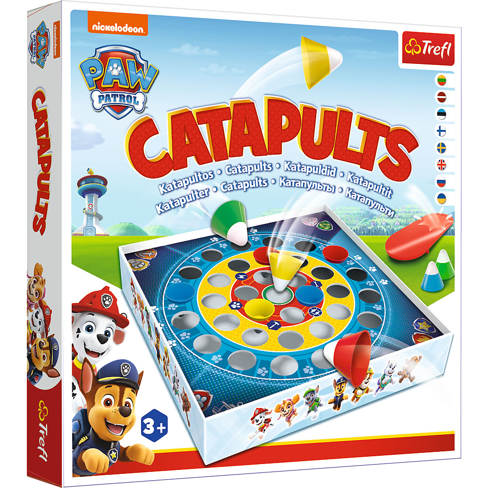 Настольная игра Trefl Катапульти: Щенячий патруль (Catapults: Paw Patrol) –  фото, отзывы, характеристики в интернет-магазине ROZETKA от продавца:  BlackRed Games | Купить в Украине: Киеве, Харькове, Днепре, Одессе,  Запорожье, Львове