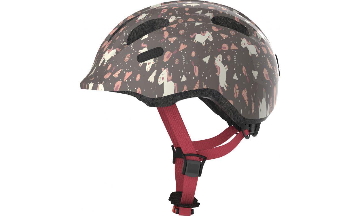 

Велосипедний дитячий шолом ABUS SMILEY 2.0 S 45-50 Rose Horse