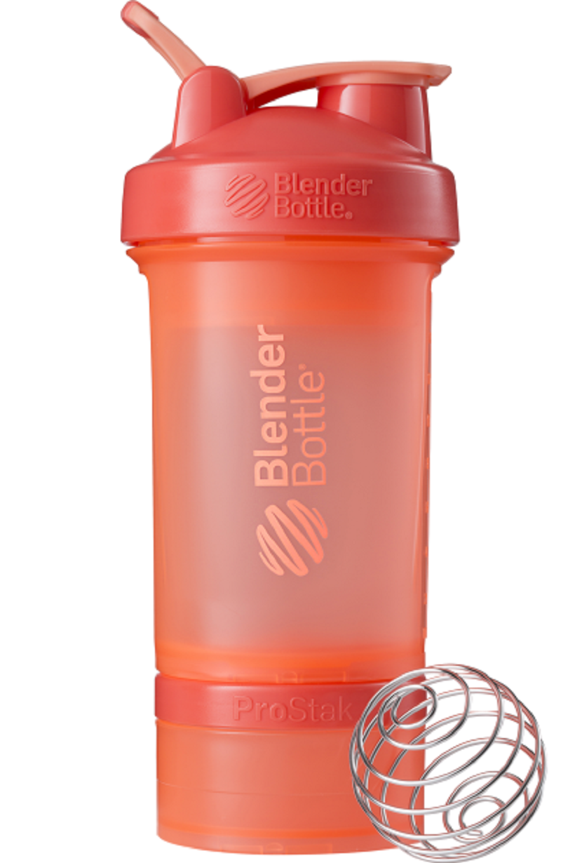 

Шейкер спортивный BlenderBottle ProStak 650ml с 2-мя контейнерами, Coral