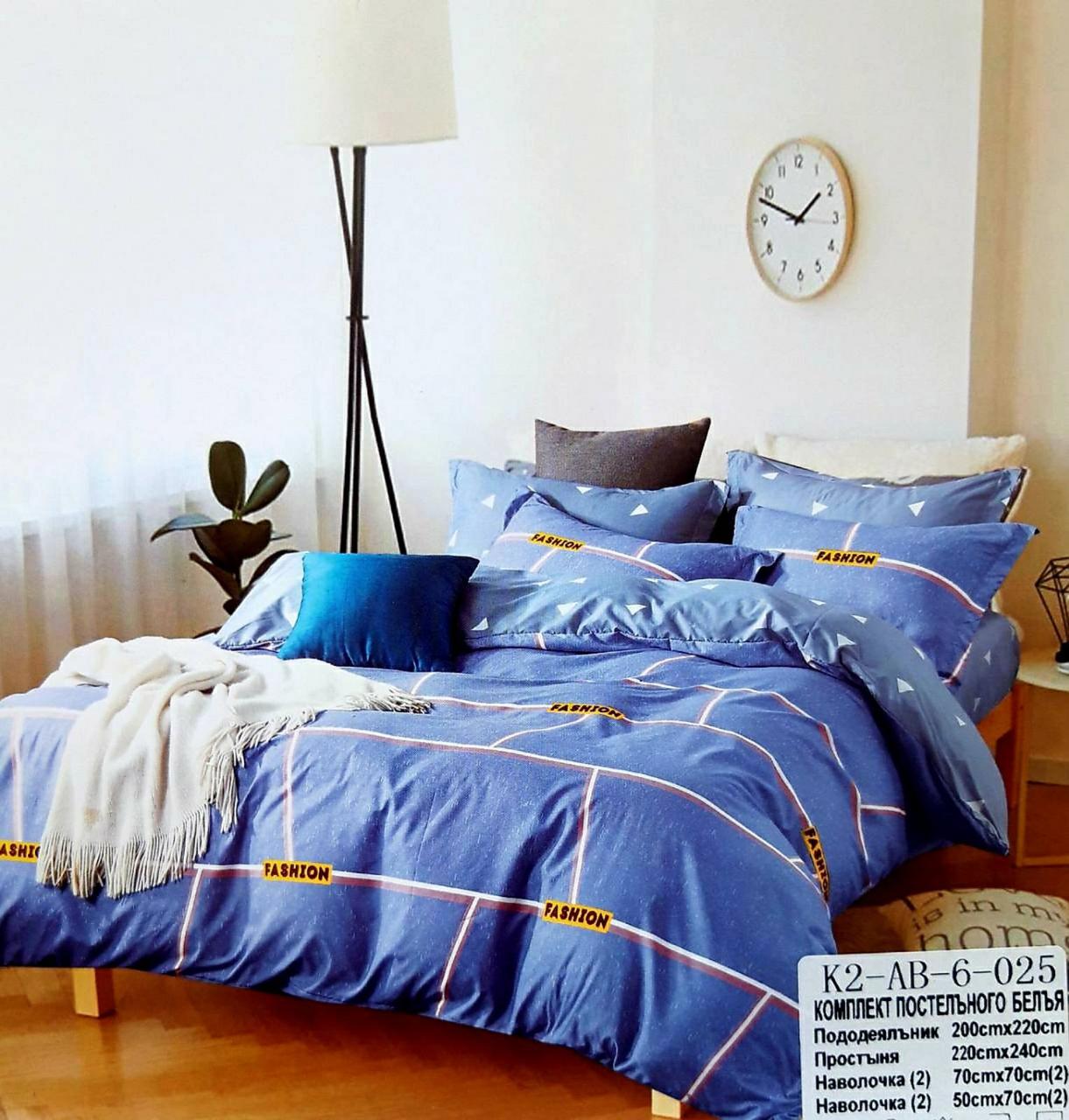 

Комплект постельного белья Donna Race Софткоттон K2-AB-6-025 blue 200*220