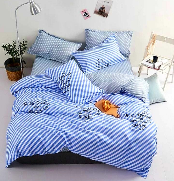 

Комплект постельного белья Donna Race Софткоттон K1-AB-6-011 stripe 200*220