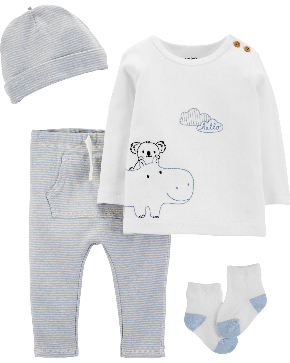 

Комплект Carters 4в1 Koala Take-Me-Home Set 72-78 см (размер 12М)