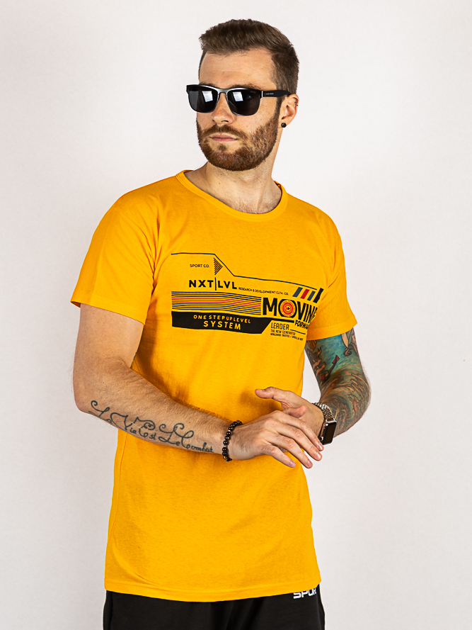 Футболка мужская желтая Time of Style 85F583-5 XXL Желтый – в интернет ...