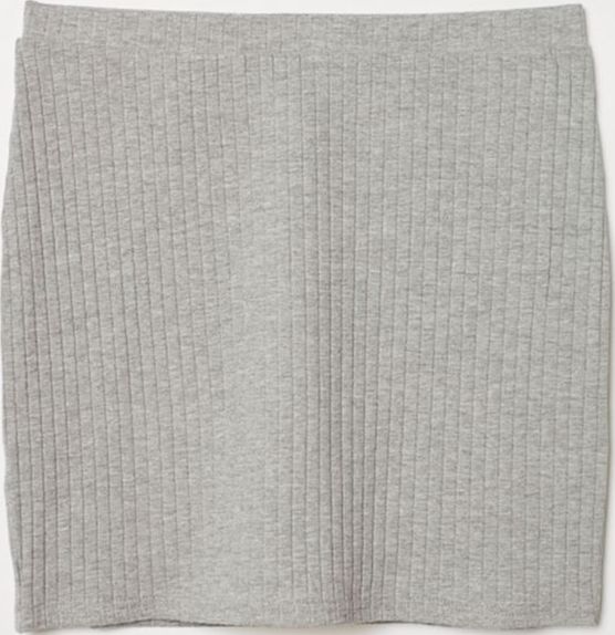 

Юбка H&M 2211446 S Серый меланж