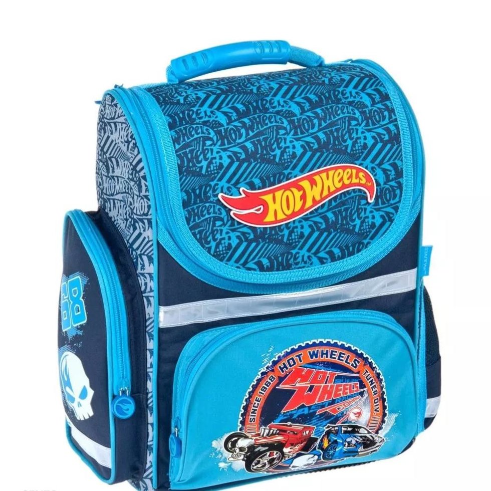 

Ранец школьный каркасный ортопедический Starpak Hot Wheels 337297