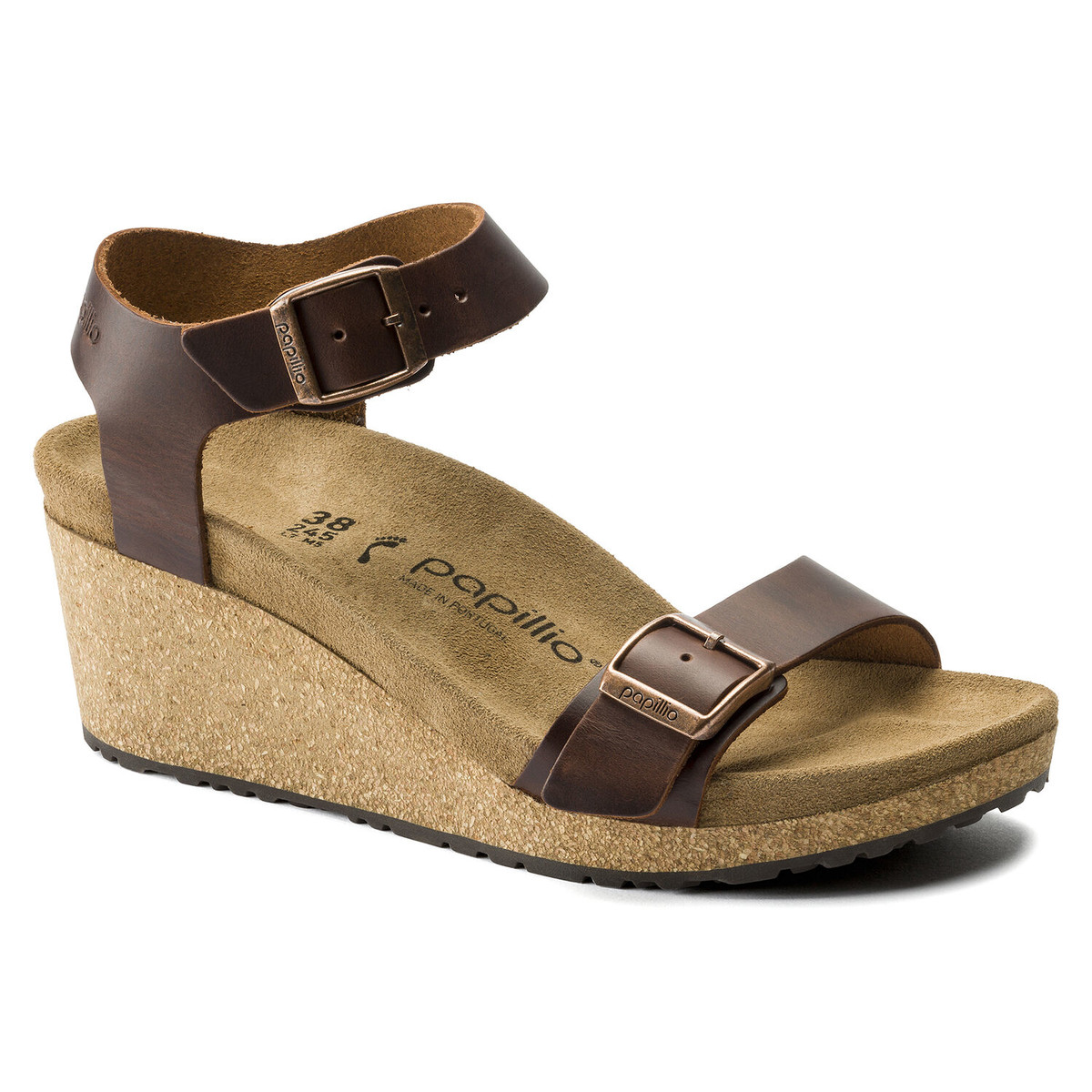 

Босоножки ортопедические Soley Papillio, Birkenstock Коричневый (арт.BRK-1015827N) (37)