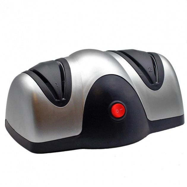 

Большая двойная электроточилка для кухонных ножей KNIFE SHARPENER, точилка для ножей и ножниц