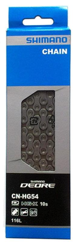 

Велосипедная цепь Shimano CN-HG54 DEORE 116 линков 10 скоростей