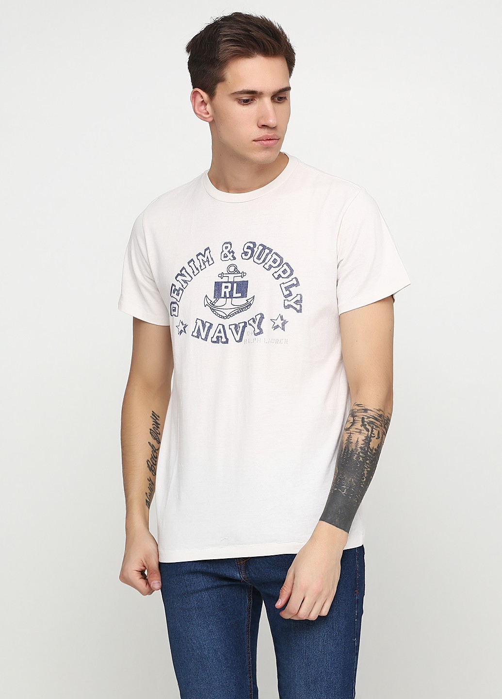 

Футболка мужская RALPH LAUREN М молочная 2104947