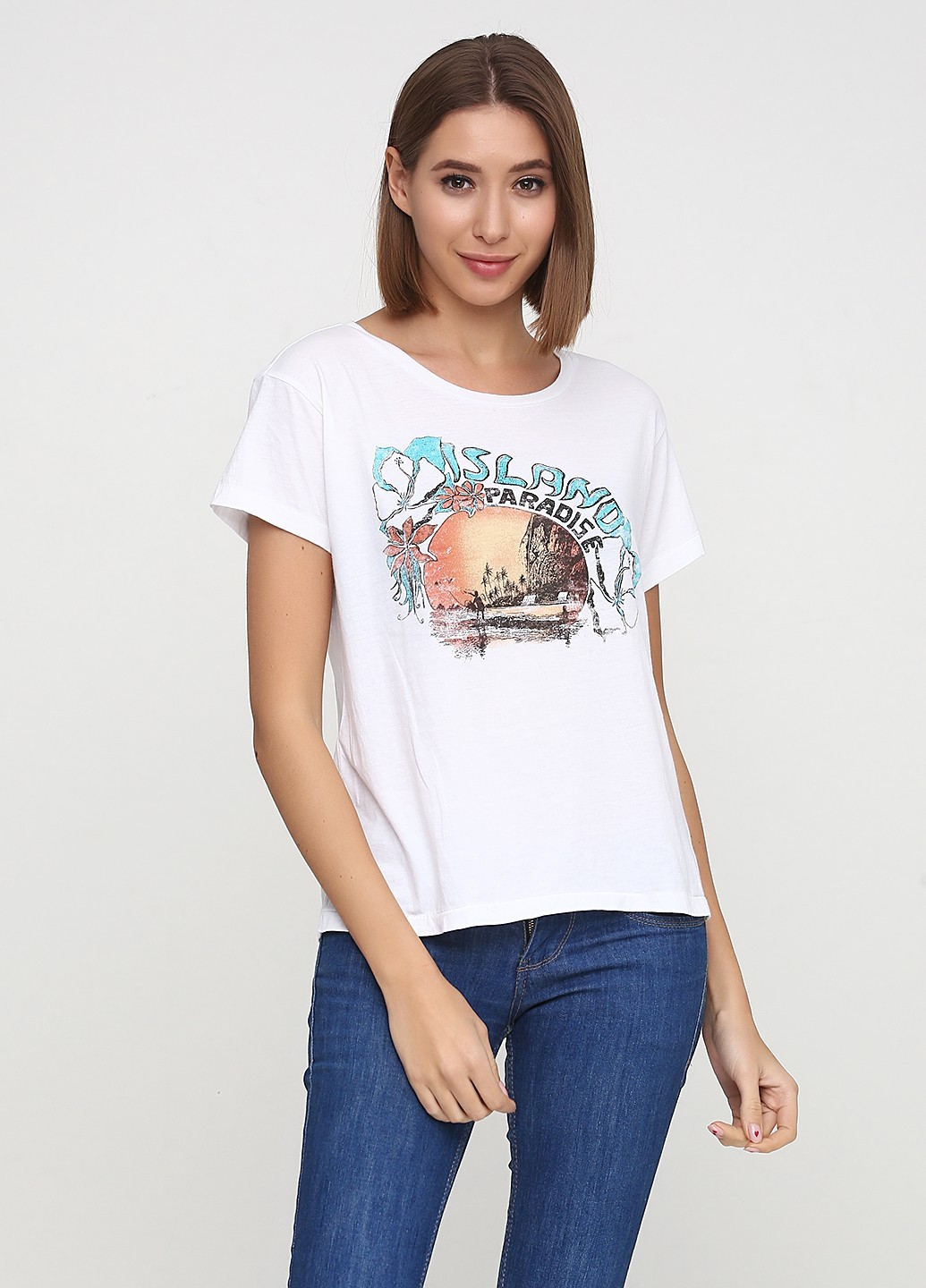 

Женская футболка RALPH LAUREN  белая 2104880, Женская футболка RALPH LAUREN S белая 2104880