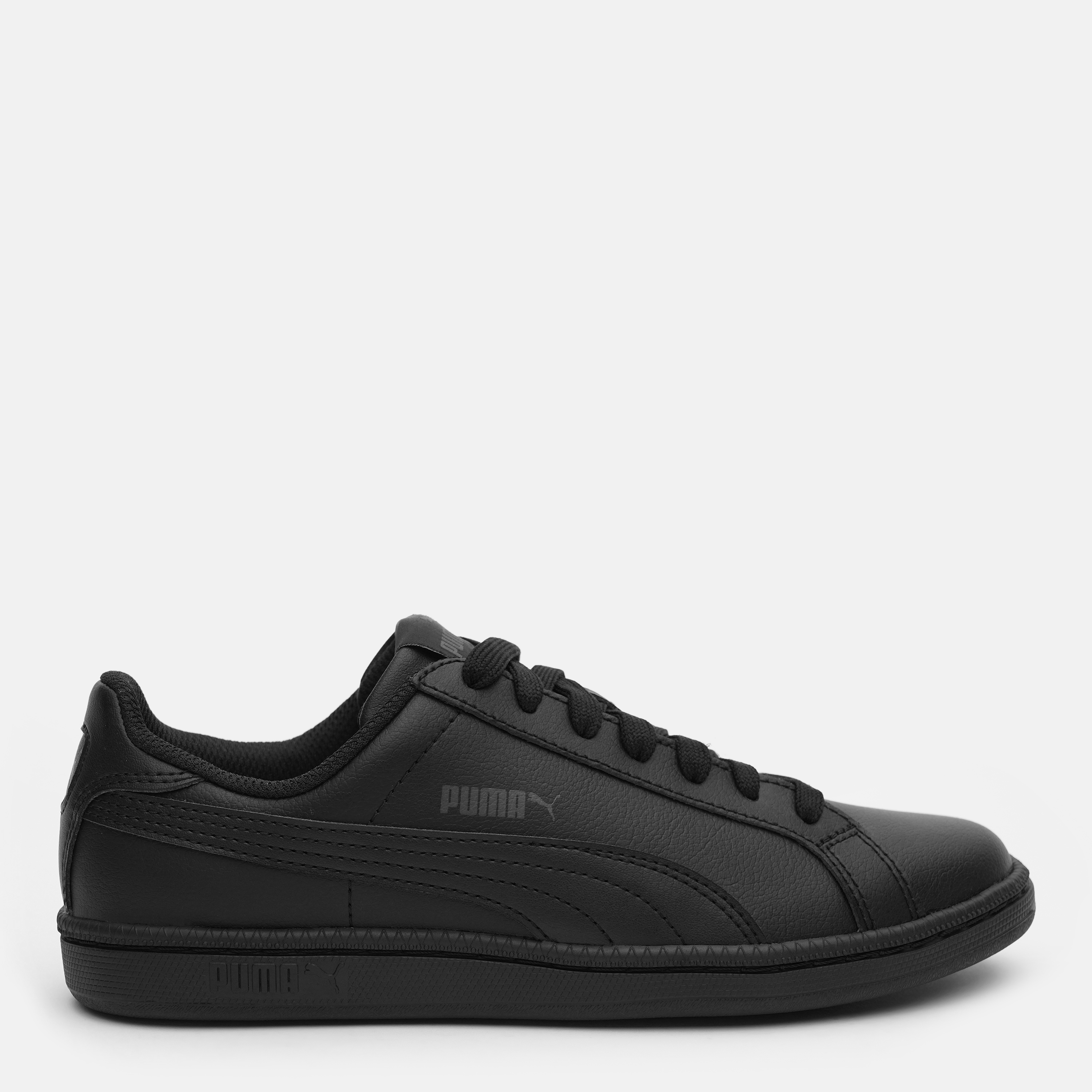 Акція на Жіночі кеди низькі Puma Smash L 35672204 40.5 (7) 26 см Black-Dark shadow від Rozetka