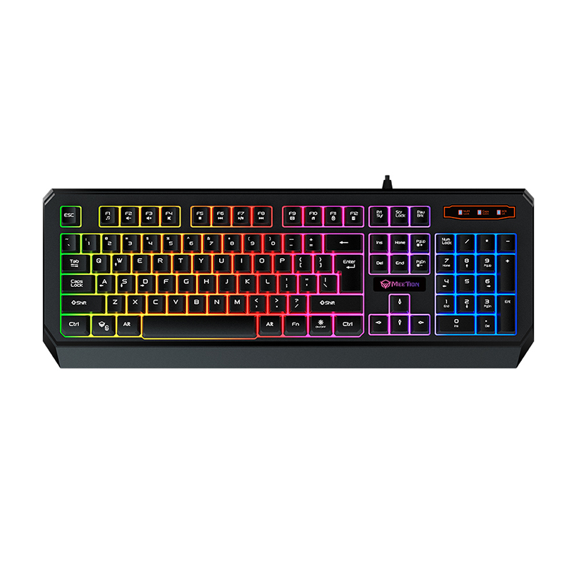 

Клавиатура проводная Meetion MT-K9320 USB RUS Чёрный