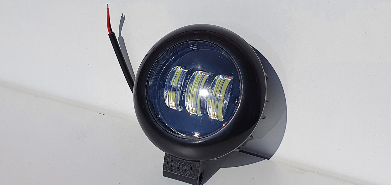 Светодиодная фара линза ближнего света LED 30W круглая 6000K – фото ...