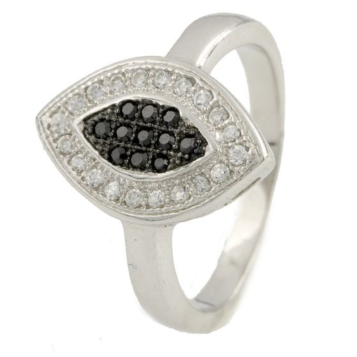 

Серебряное кольцо LAMIA с фианитами 16.5 размер