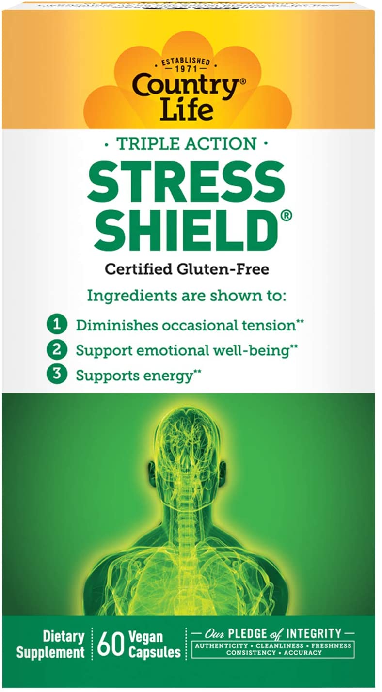 

Специальный продукт Country Life Stress Shield 60 капсул (4384302780)