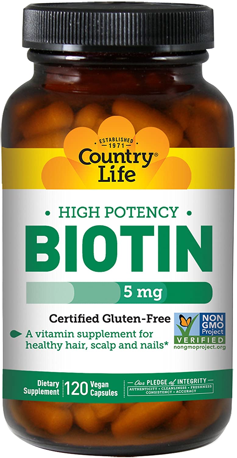 

Витамины Country Life High Potency Biotin 120 капсул (4384302788)