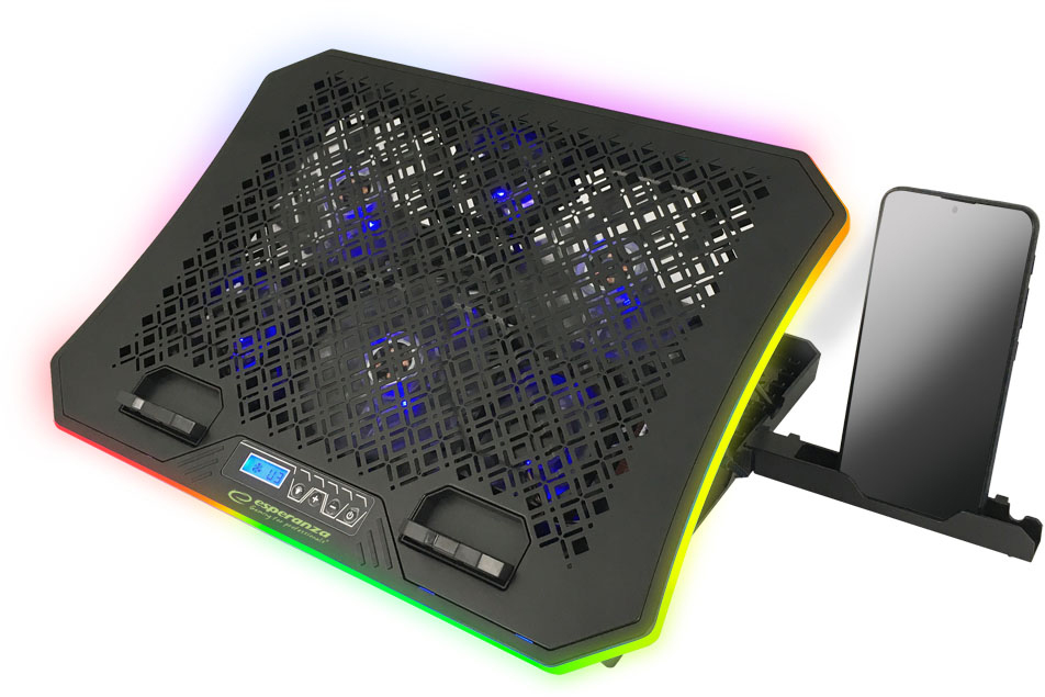 Охлаждающая подставка для ноутбука Esperanza EGC109 Galerne with mobile ...