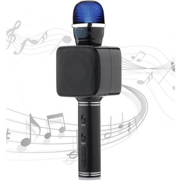 

Беспроводная портативная колонка + блютуз караоке микрофон 2 в 1 Magic Karaoke YS-68 Чёрный