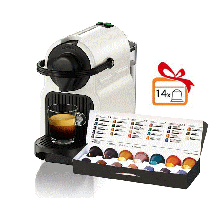 Капсульная кофеварка Inissia White, Nespresso – фото, отзывы ...
