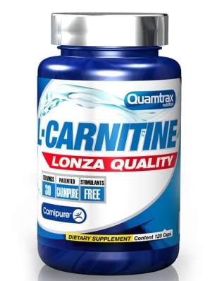 

L карнитин в капсулах и таблетках Quamtrax L-Carnitine Lonza Quality - 120 капс