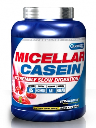 

Казеин Quamtrax Micellar Casein 2,2 кг - клубника