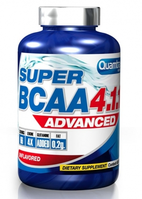 

BCAA в таблетках и капсулах Quamtrax super BCAA 4:1:1 - 200 таб