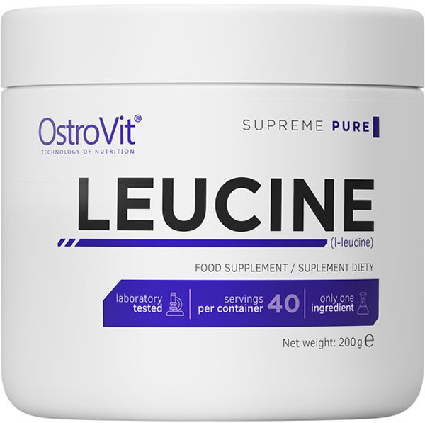 Аминокислоты OstroVit Leucine 200 г Без вкуса (5902232611236) – фото ...